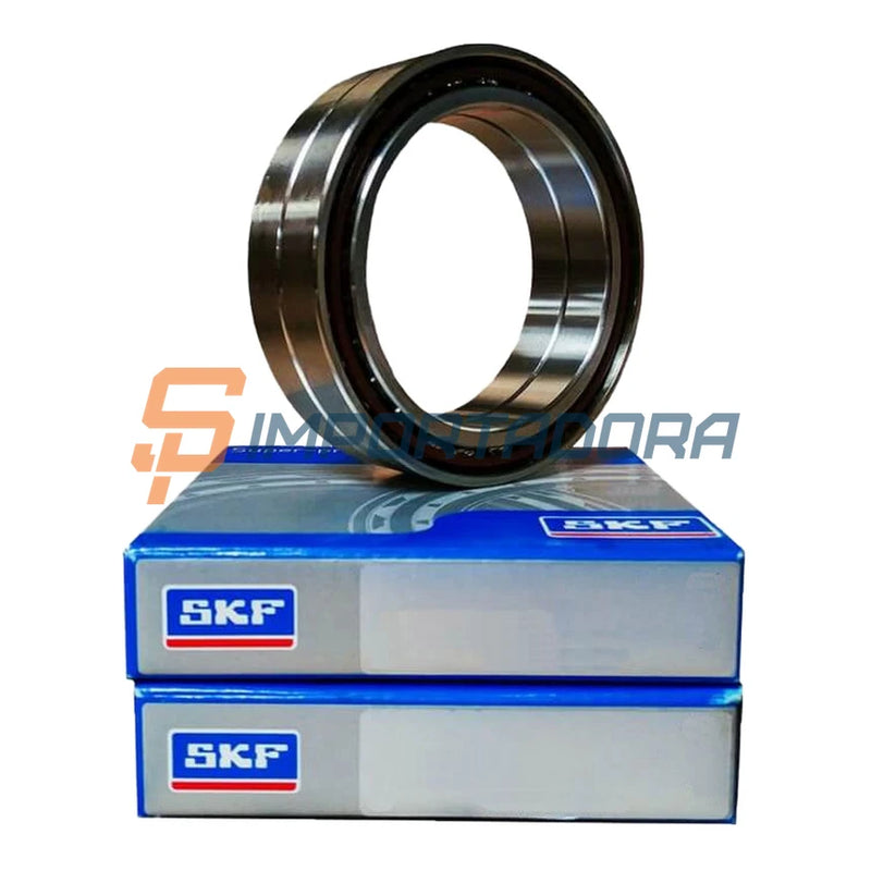 Conjunto Duplo de Rolamento Angular SKF 71812ACD/P4DBA