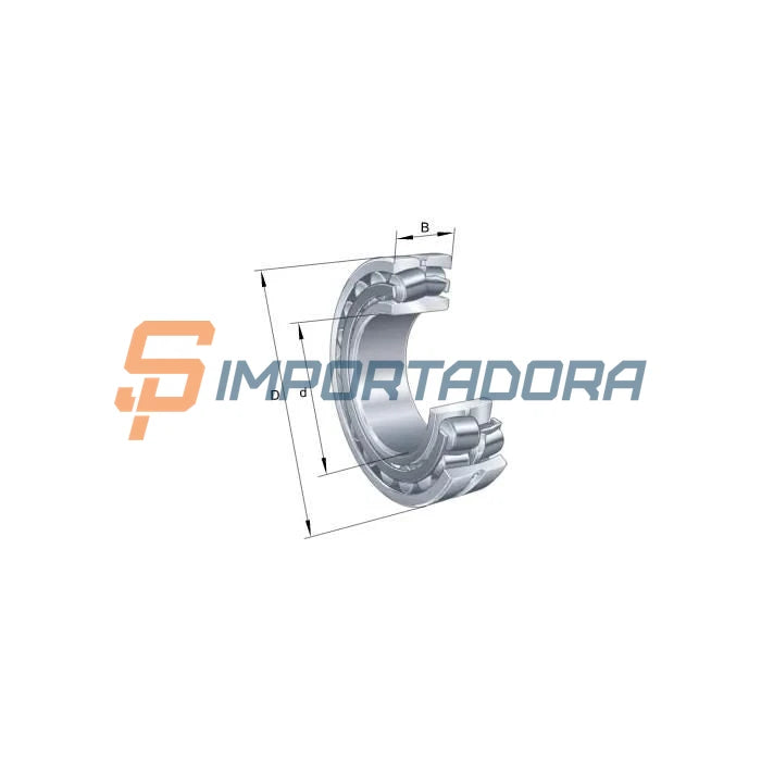 Rolamento Radial Rolo Esférico FAG 23132-E1-XL-K-TVPB#E