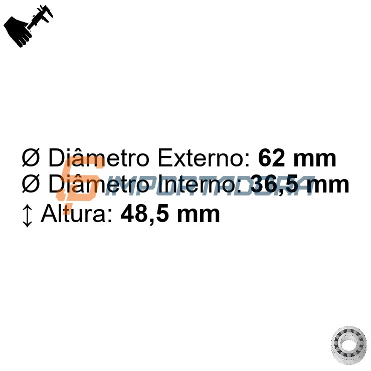 Rolamento Tensor Radial Esfera INA GE30-XL-KRR-B-AS2/V#S12_01