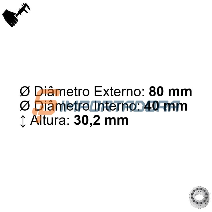 Rolamento Angular de Esferas NTN 3208SC3_02