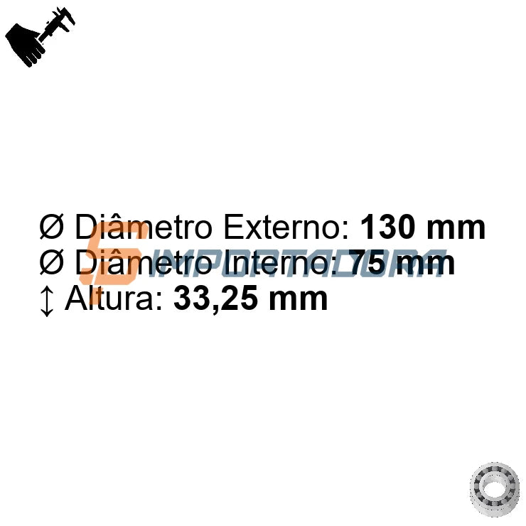 Rolamento Radial de Rolo Cônico NTN 4T-32215