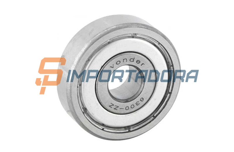 Rolamento Rígido de Esferas VONDER 6300-ZZ