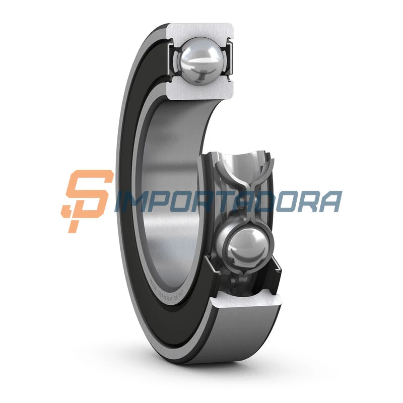 Rolamento Rígido de Esferas SKF 6201-2RSH/C3GJN