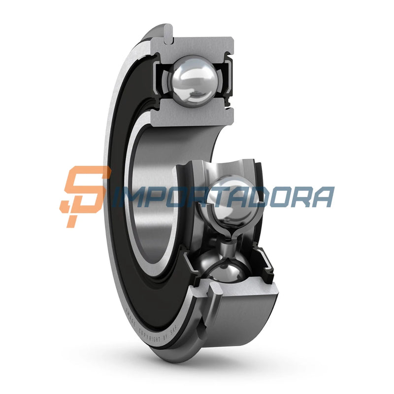 Rolamento Rígido de Esferas SKF 6210-2RS1NR