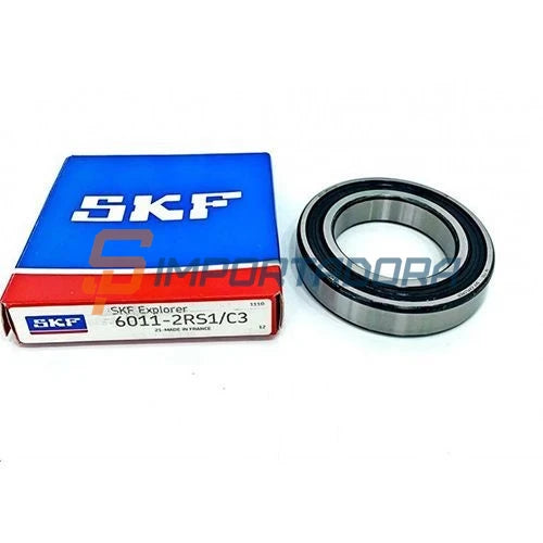 Rolamento Rígido de Esferas SKF 6011-2RS1/C3