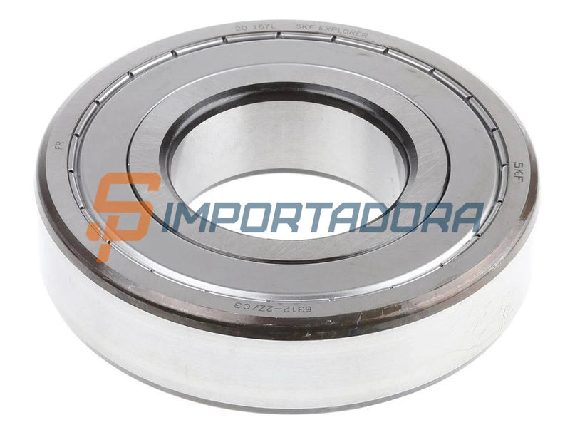 Rolamento Radial de Esferas SKF 6312-2Z/C3