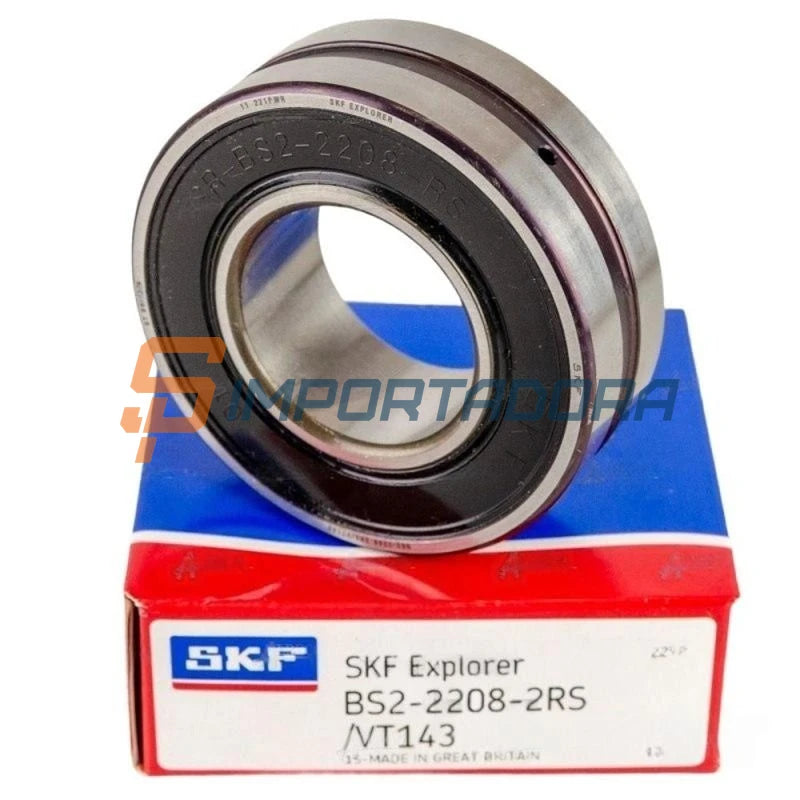 Rolamento Autocompensador de Rolos SKF BS2-2208-2RS/VT143