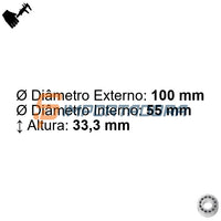 Rolamento de Contato Angular FAG 3211-BD-XL-2HRS-TVH