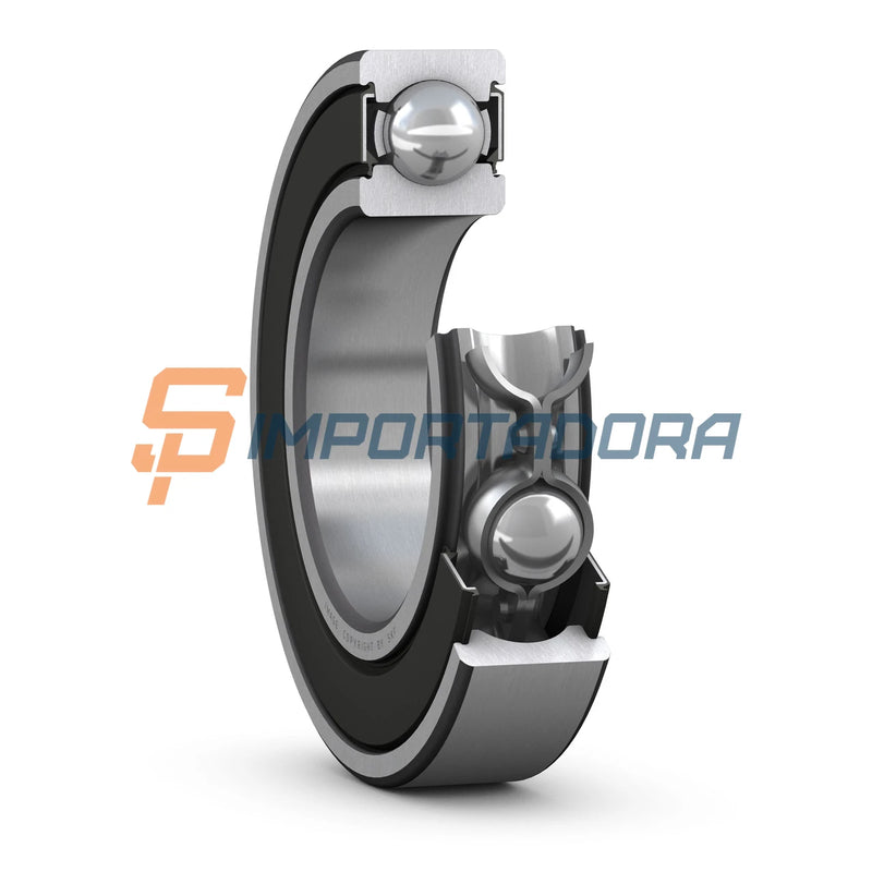 Rolamento Rígido de Esferas SKF 6001-2RSH/C3