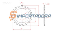 Arruela de Trava MB-02 BGL Bertoloto