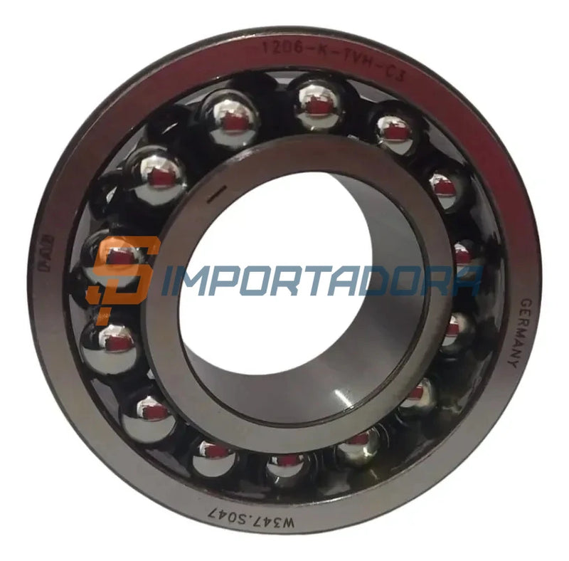 Rolamento Autocompensador de Esferas FAG 1206-K-TVH-C3