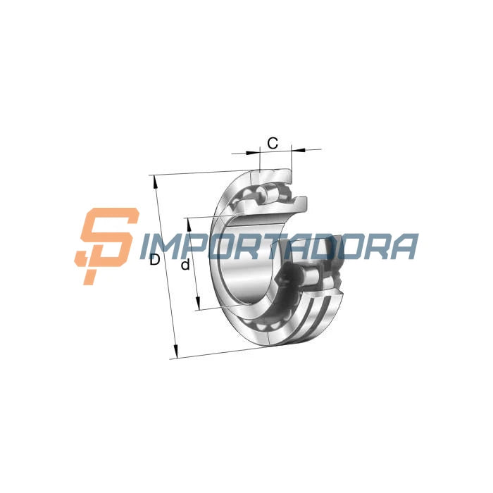 Rolamento Radial de Rolo Esférico FAG 230SM240-MA#E