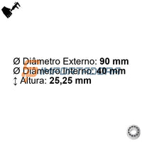 Rolamento Radial Rolo Cônico FAG 30308A_03