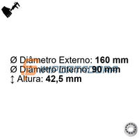 Rolamento Radial de Rolos Cônicos FAG AUT 32218AA2