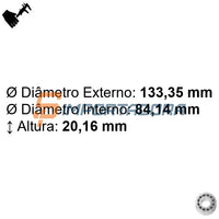 Rolamento Radial de Rolos Cônicos FAG K498492AJ42A4