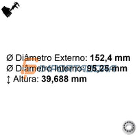 Rolamento Radial de Rolos Cônicos FAG K594A.592A.J42A4