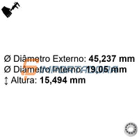 Rolamento Cônico FAG KLM11949.LM11910A2