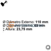 Rolamento de Rolo Cônico GTOP-GBR 30212 B
