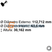 Rolamento Radial de Rolos Cônicos GBR/GTOP 3982/3920