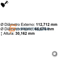 Rolamento Radial de Rolo Cônico GTOP-GBR 3984/3920