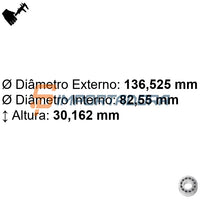 Rolamento Radial de Rolos Cônicos GBR/GTOP 495A/493