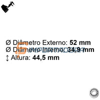 Rolamento Tensor Radial Esfera INA GE25-KRR-B-AS2/V#S45_02