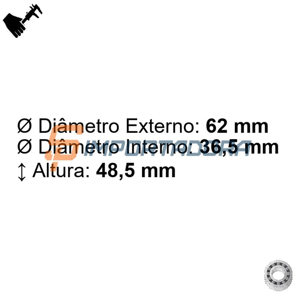 Rolamento Tensor Radial Esfera INA GE30-XL-KRR-B-AS2/V#S12_01