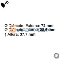 Rolamento Radial de Esferas INA GSK102-207-KTT-B-AS2/V#S24_03