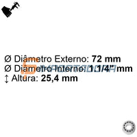 Rolamento de Esferas INA GSK104-207-KRR-B-AS2/V-AH01#S23_04
