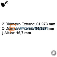 Rolamento Radial de Rolos Cônicos FAG KLM78349LM78310TVPA1_02