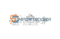 Mancal com Vedação SKF SE-511-609 TL/VU-800