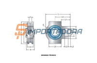 Mancal Auto-Alinhável Tensor SNR T 211