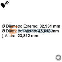 Rolamento de Rolos Cônicos NTN 4T-25590/25520_02