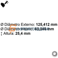 Rolamento Radial de Rolos Cônicos NTN 4T-27690/27620_02