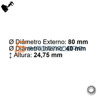 Rolamento de Rolos Cônicos NTN 4T-32208