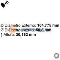 Rolamento Radial de Rolo Cônico NTN 4T-45284/45220