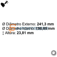 Rolamento Radial de Rolo Cônico NTN 4T-LL639249/LL639210