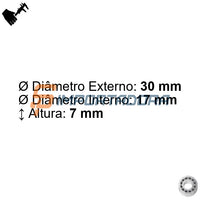 Rolamento Radial de Esferas NTN 6903JRXLLU/2AS