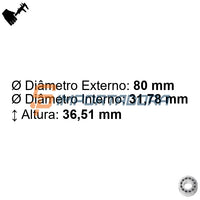 Rolamento Radial de Rolo Esférico SKF PER.208HPPB52