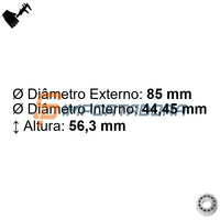 Rolamento Radial de Esferas SKF PER.HC209-A