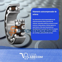 Rolamento Autocompensador de Esferas SKF 1302 ETN9