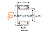 Rolamento de Agulhas IKO NA 4928
