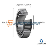 Rolamento de Rolos Cônicos SKF 30304