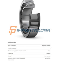 Rolamento de Rolos Cônicos SKF 32306