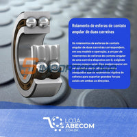 Rolamento Duplo de Contato Angular SKF 3304 ATN9/C3
