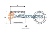 Bucha Linear Compacta IKO LK 2030 UU
