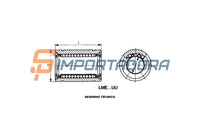 Rolamento Linear IKO LME 162636 NUU