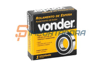 Rolamento Rígido de Esferas VONDER 6204-2RS