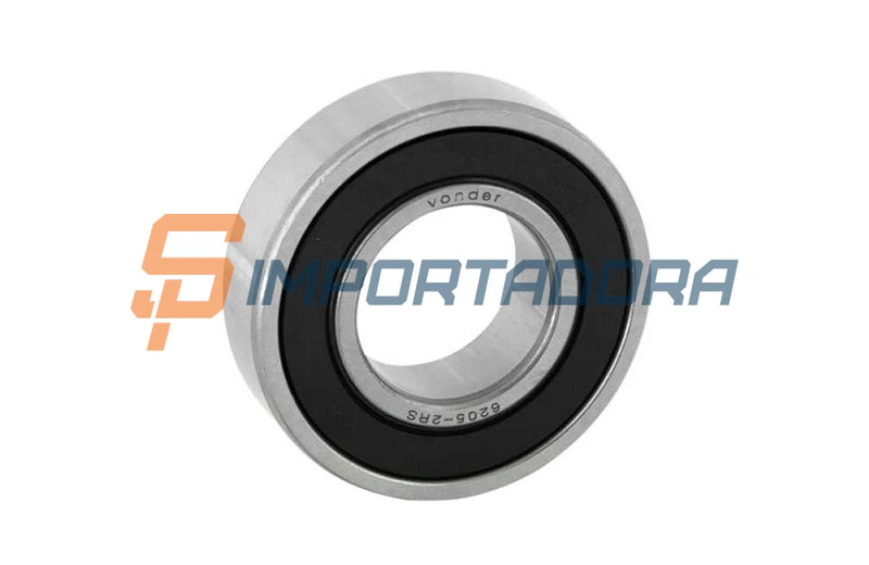 Rolamento Rígido de Esferas 6205-2RS VONDER
