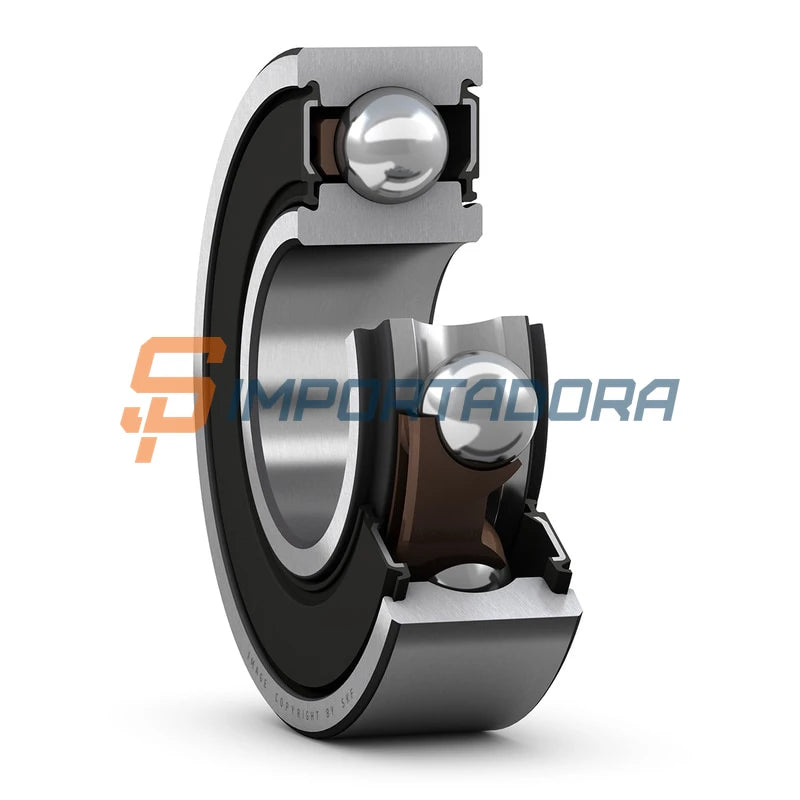 Rolamento Rígido de Esferas SKF 6000-2RSLTN9/C3VT162